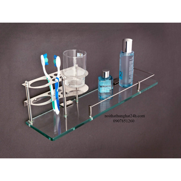 Kệ kiếng bàn chải 