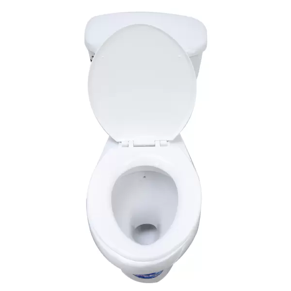 Bàn cầu 2 khối giá rẻ Landsign 2 nút nhấn