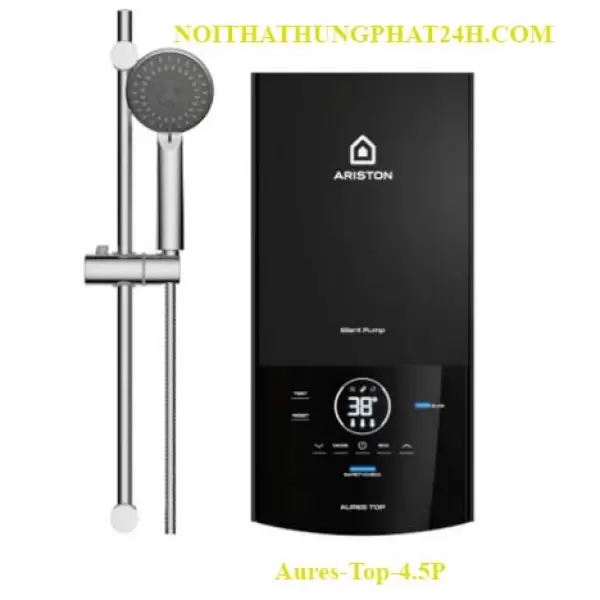 Bình Nước Nóng Ariston Trực Tiếp Có Bơm Aures Top - Dòng Tính Năng Vượt Trội