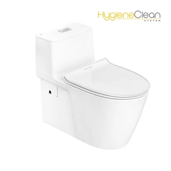 Bồn cầu 1 khối American Standard VF-1808ET 2 nút nhấn  