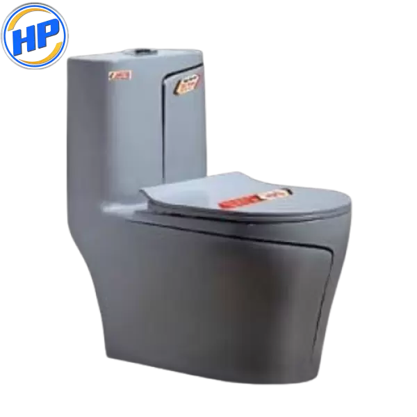 Bồn cầu 1 khối giá rẻ màu xám Javis JV-C514