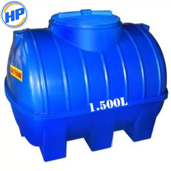 Bồn Nước Nhựa Đại Thành 1500L ngang thế hệ mới