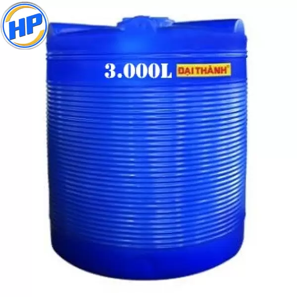 Bồn Nước Nhựa Đại Thành 3000L đứng thế hệ mới