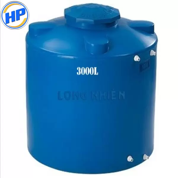 Bồn Nước Nhựa Long Nhiên 3000L Đứng Giá Rẻ