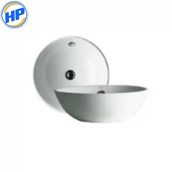 Chậu rửa mặt lavabo đặt trên bàn Caesar L5215