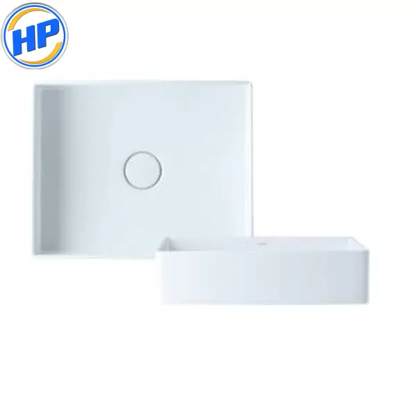Chậu rửa mặt lavabo đặt trên bàn Caesar LF5254