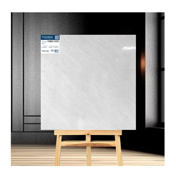 Gạch lát nền Thạch Bàn 60x60 bóng sang trọng PGB60-0226
