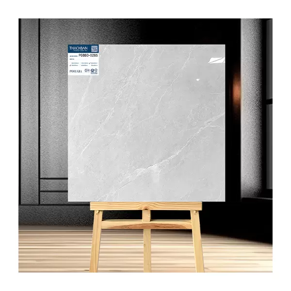 Gạch granite Thạch Bàn 60x60 bóng hiện đại PGB60-0265