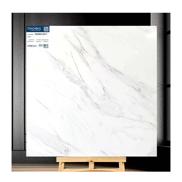 Gạch granite lát nền Thạch Bàn 80x80 bóng PGB80-0011
