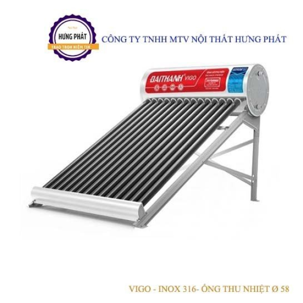 Máy Nước Nóng Đại Thành Inox 316 130L Ống 58
