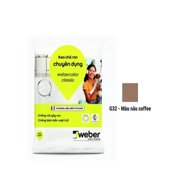Keo chà ron Weber Color Classic G32